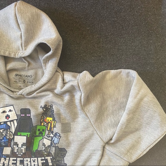 Minecraft Pullover Kids Hoodie - Picture 2 of 10
